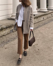 Load image into Gallery viewer, Eva Shoulder Bag - Brown Croc