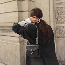 Load image into Gallery viewer, The Envelope Chain Crossbody - Black