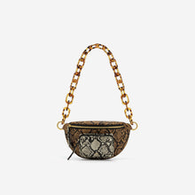 Load image into Gallery viewer, Mya Tortoiseshell Acrylic Chain Strap
