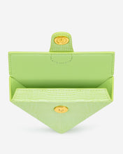 Load image into Gallery viewer, Triangle Mini Box - Lime Green Lizard
