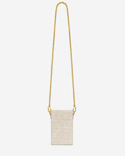 Load image into Gallery viewer, Lola Chain Phone Case - Ivory  Croc
