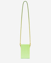 Load image into Gallery viewer, Lola Chain Phone Case - Lime Green Lizard

