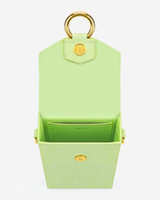 Load image into Gallery viewer, Lola Chain Phone Case - Lime Green Lizard
