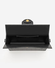 Load image into Gallery viewer, Grace Box Bag - Black Croc
